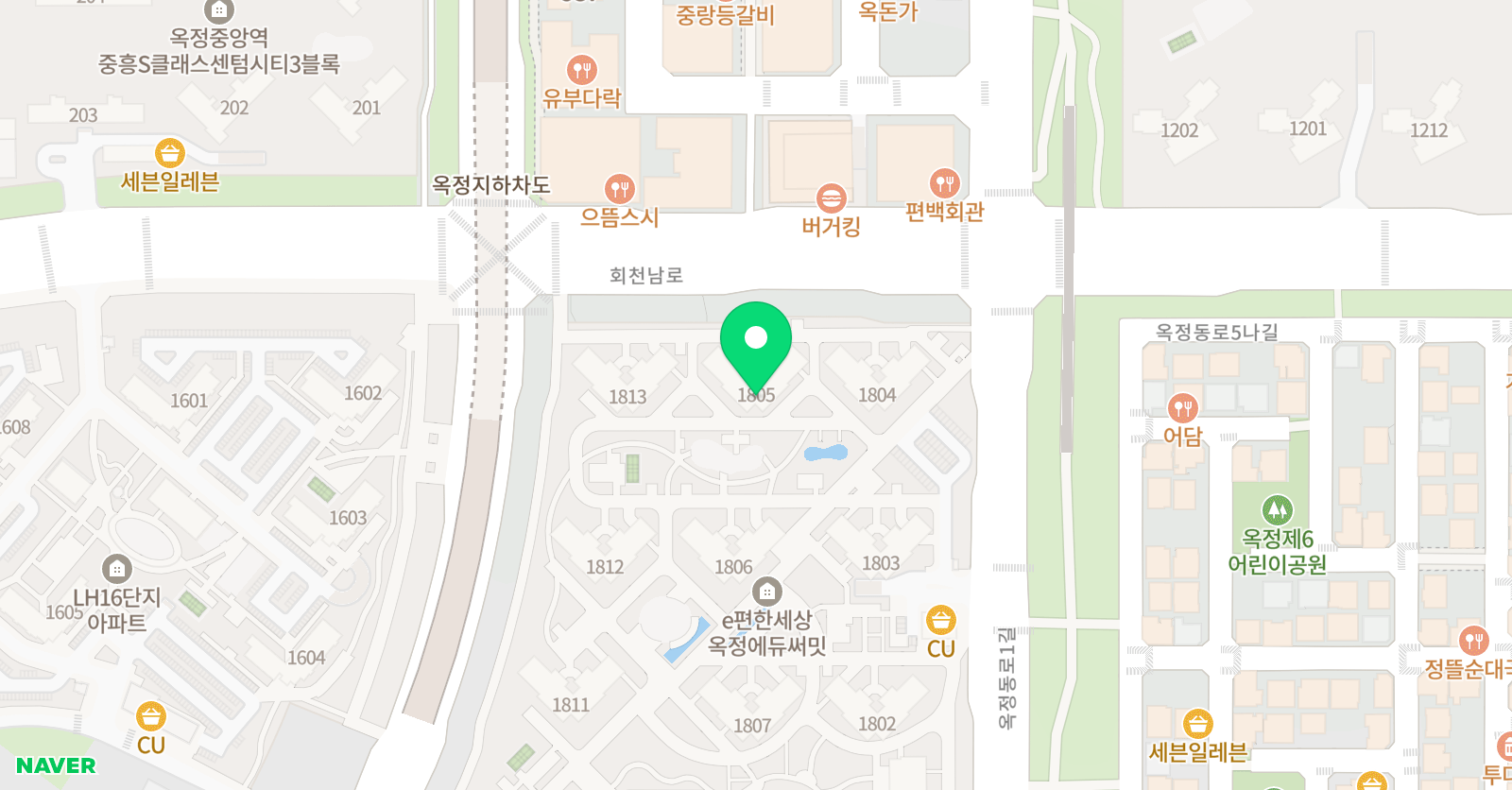 옥빛 수학교실 위치