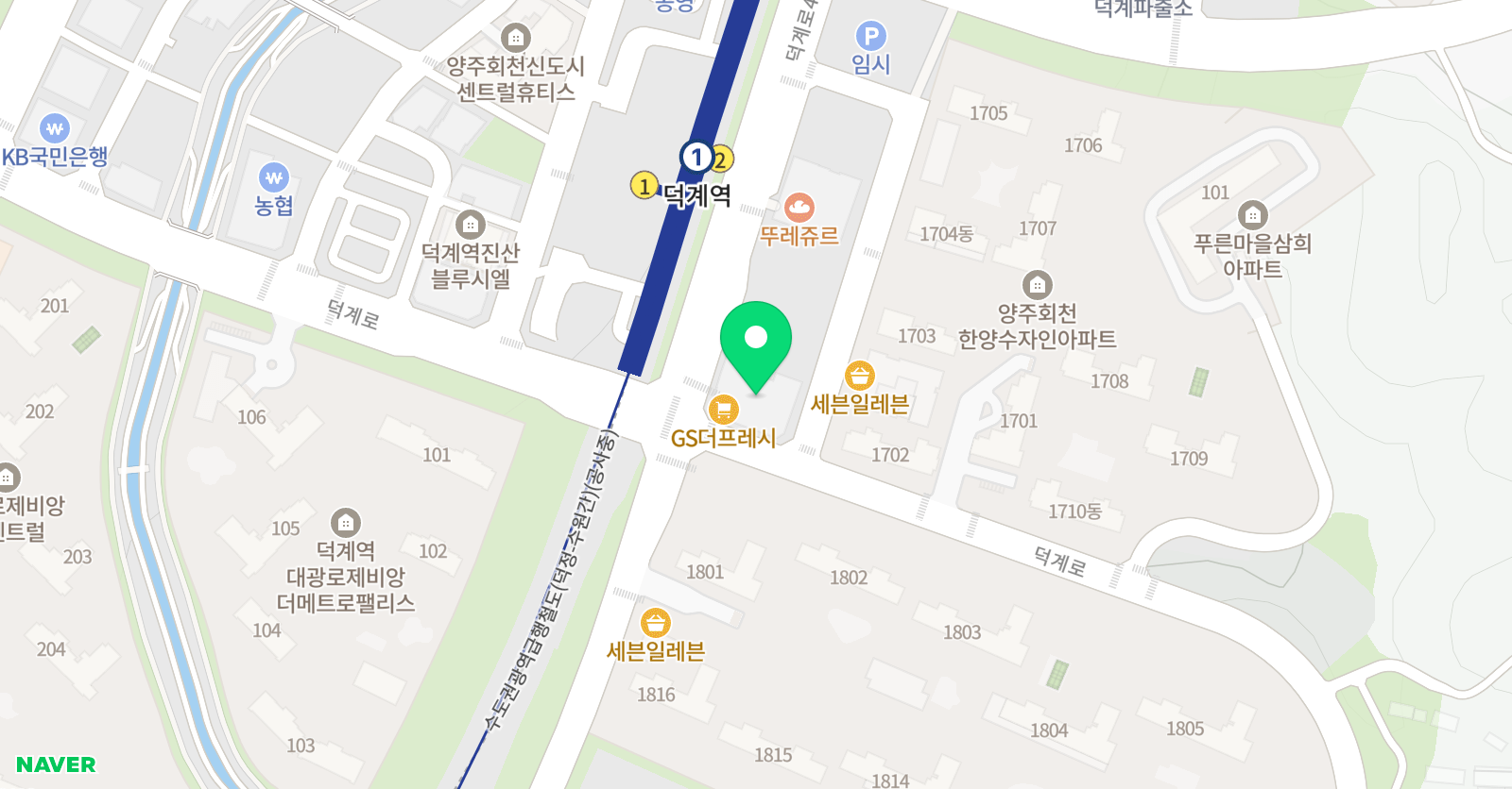 영렘브란트 미술학원 회천센터 위치
