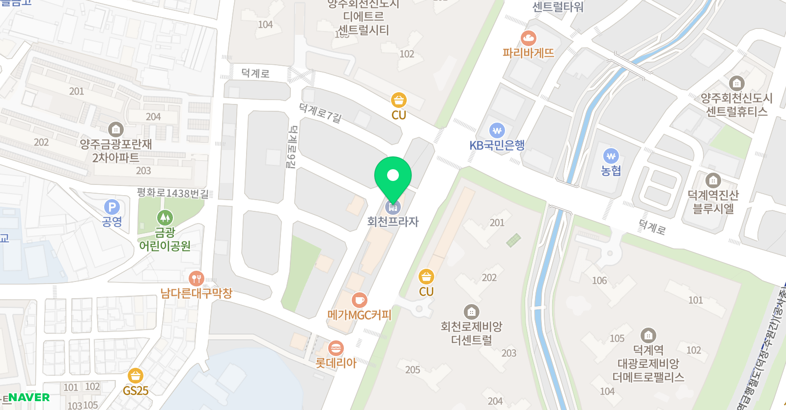 이화그린 미술학원 위치