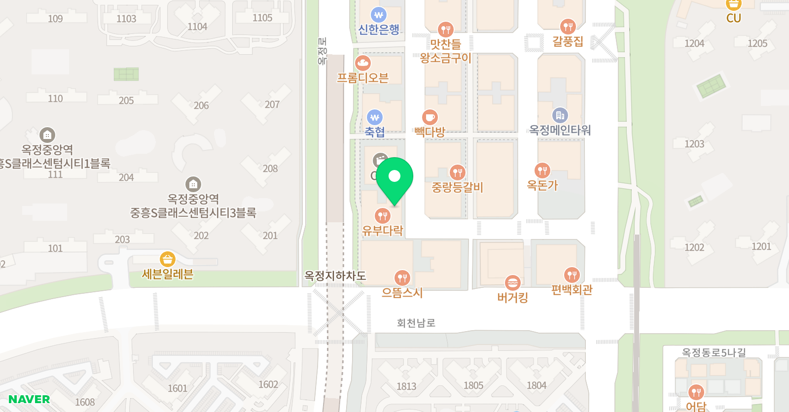 놀작마이아트 나비미술학원 위치