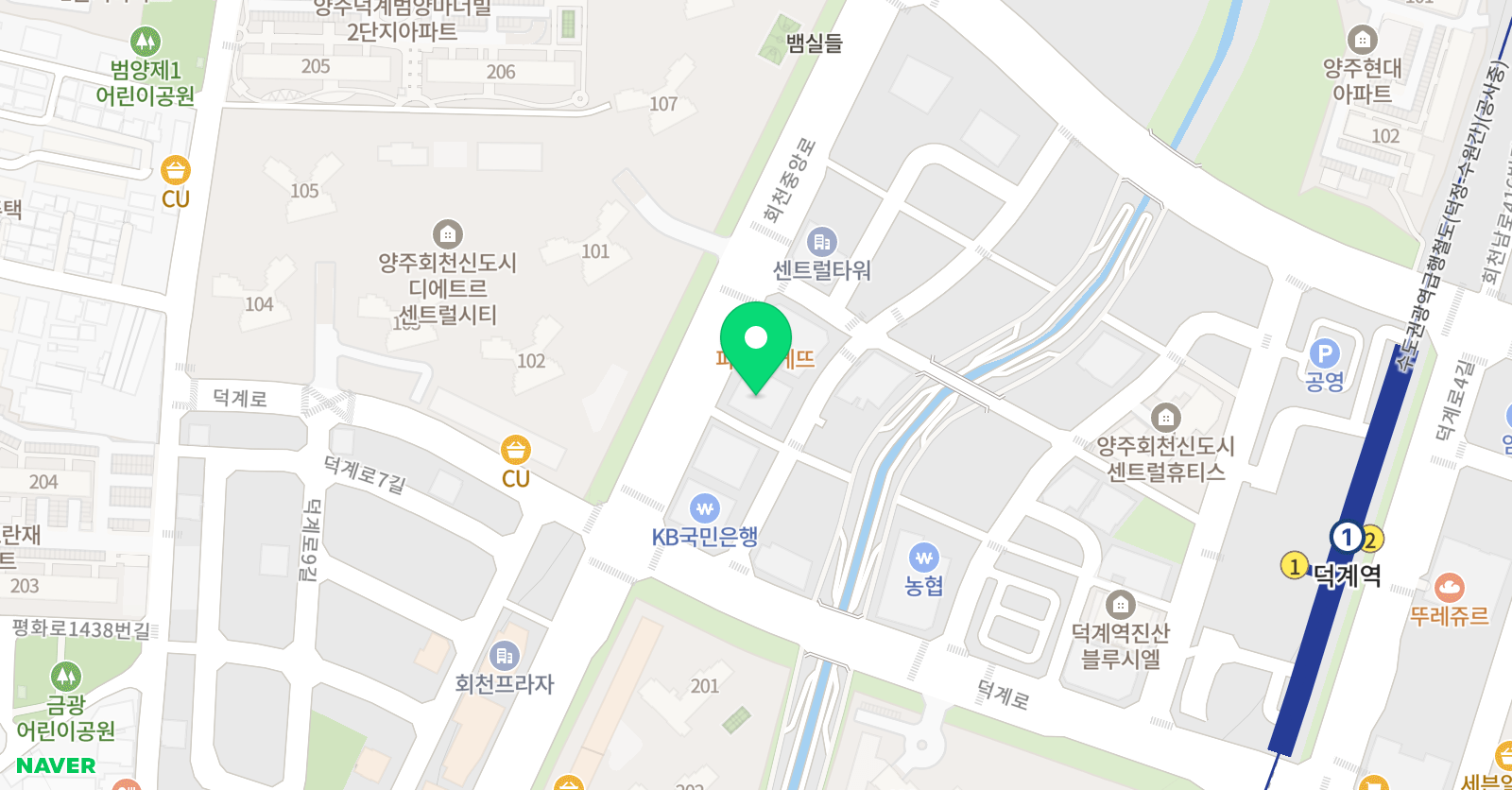 하이코어 영어학원 위치