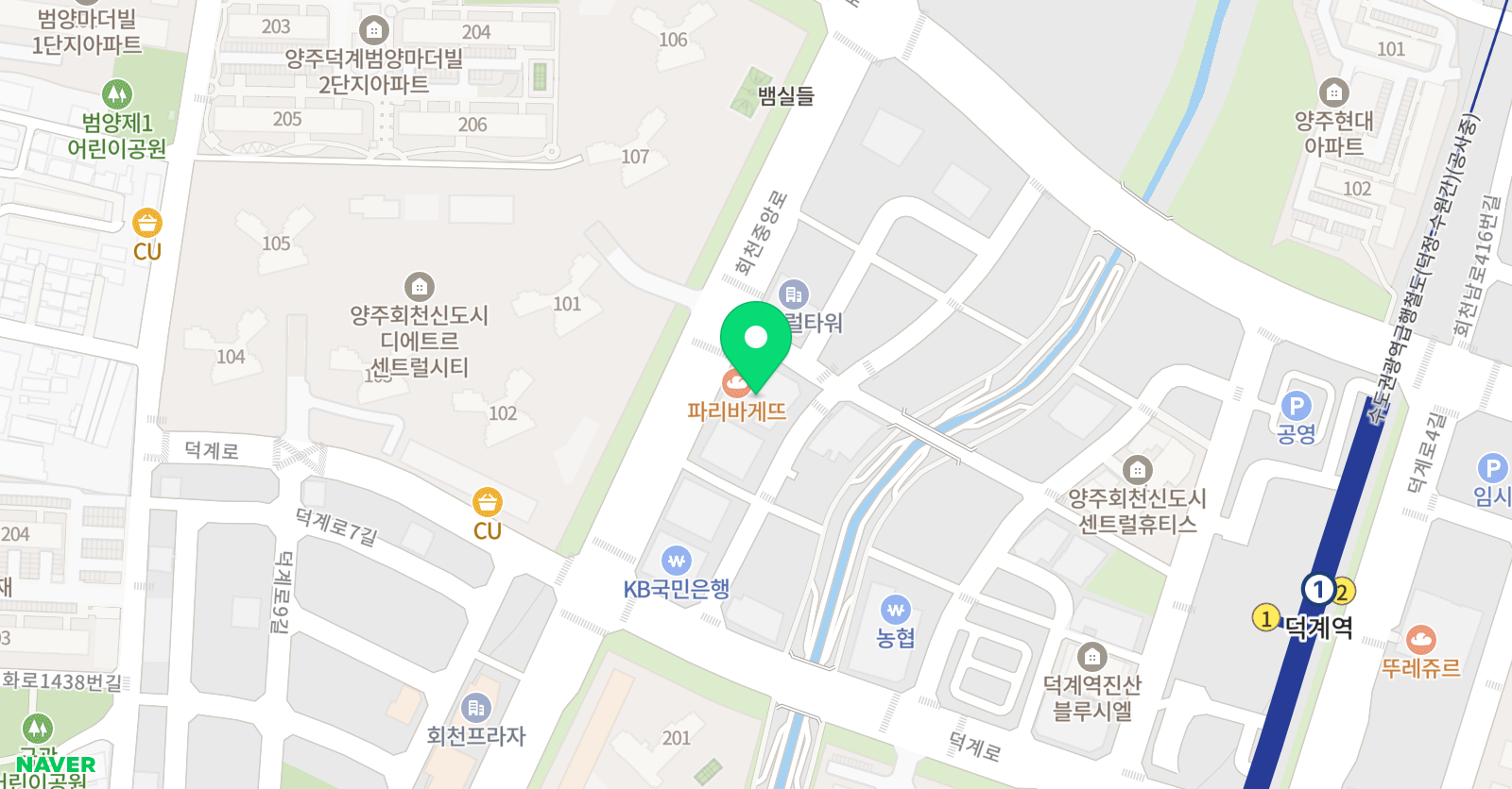 YBMECC 양주회천 위치