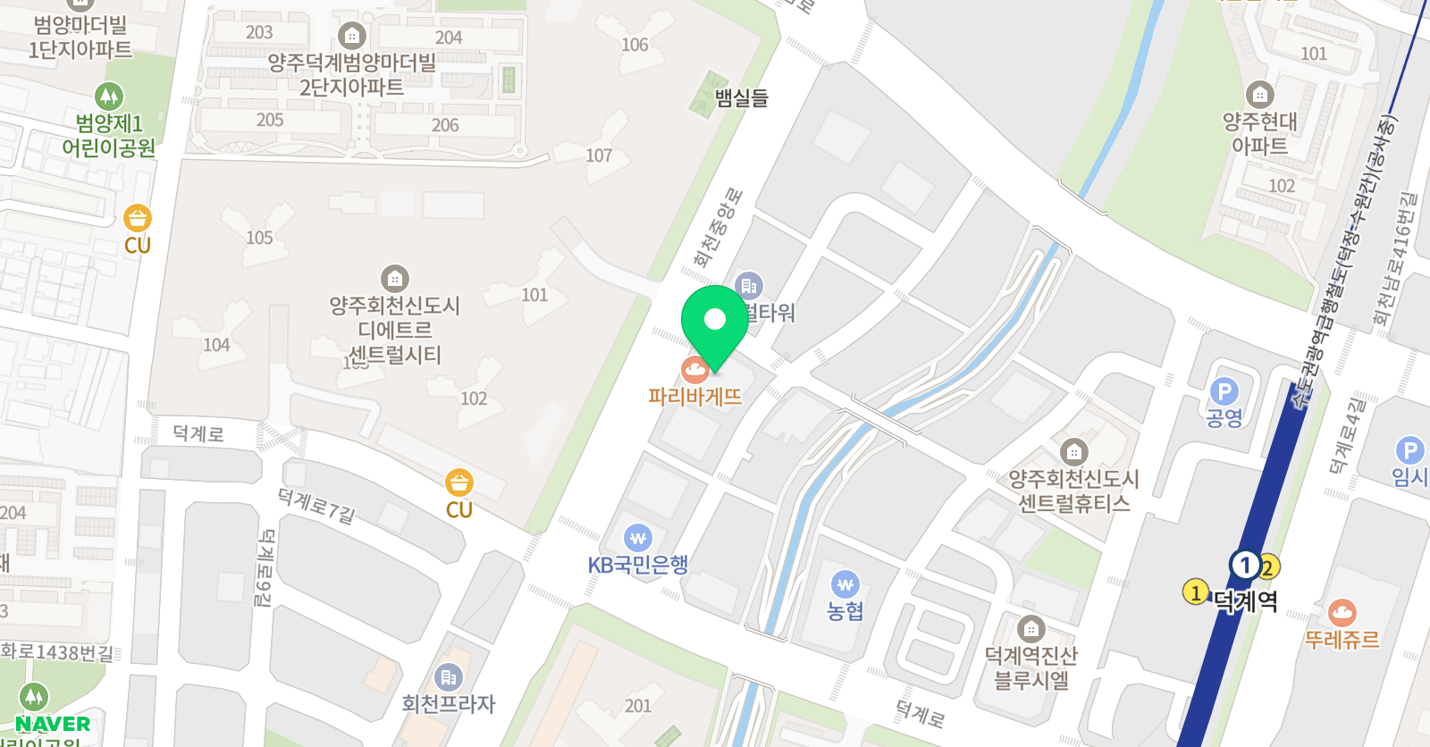 한우리 독서토론논술 양주지부 위치