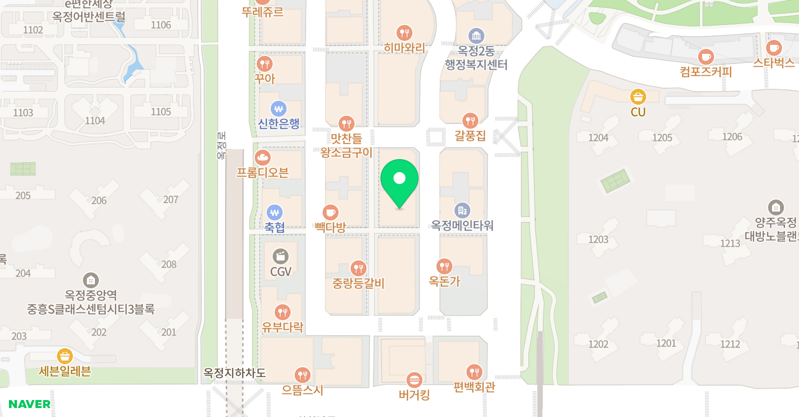 23스튜디오 드럼교습소 위치
