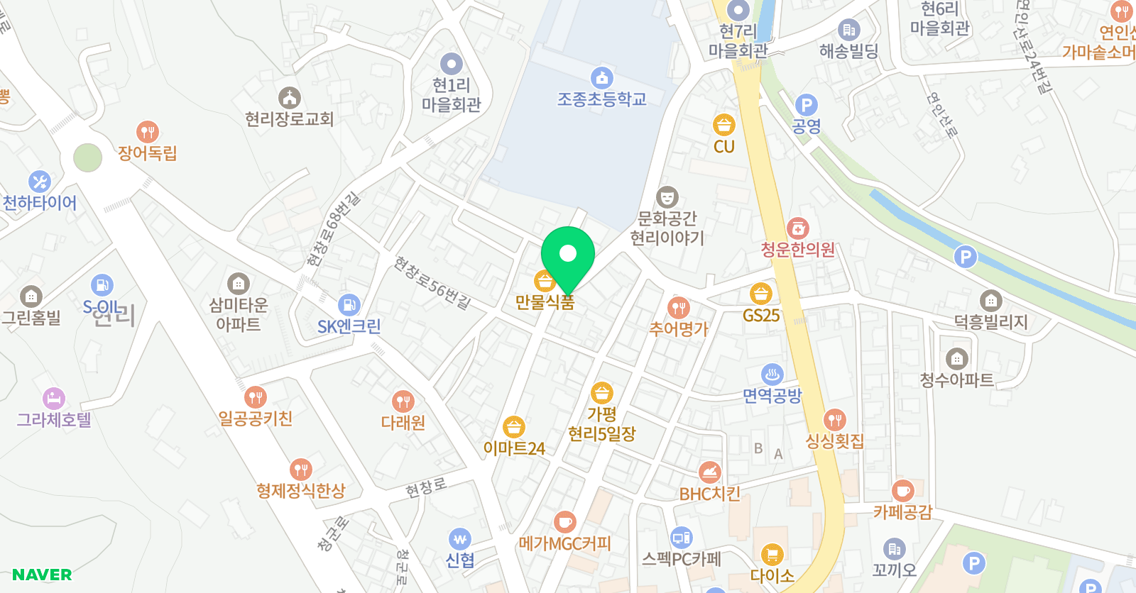영재들의 미술상자 홍익in 미술교습소 위치
