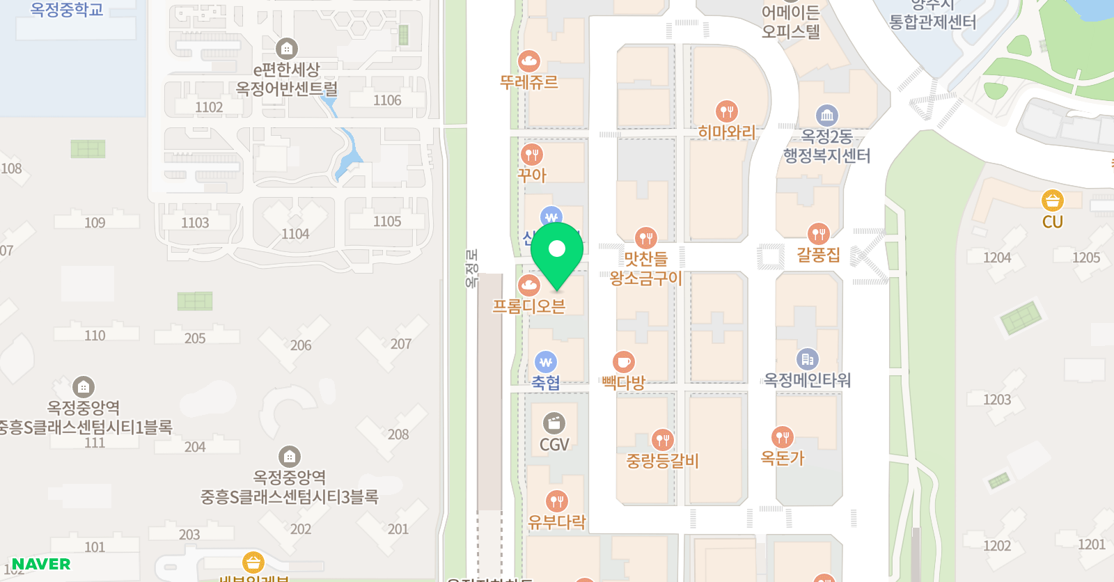 에이스 수학학원 위치