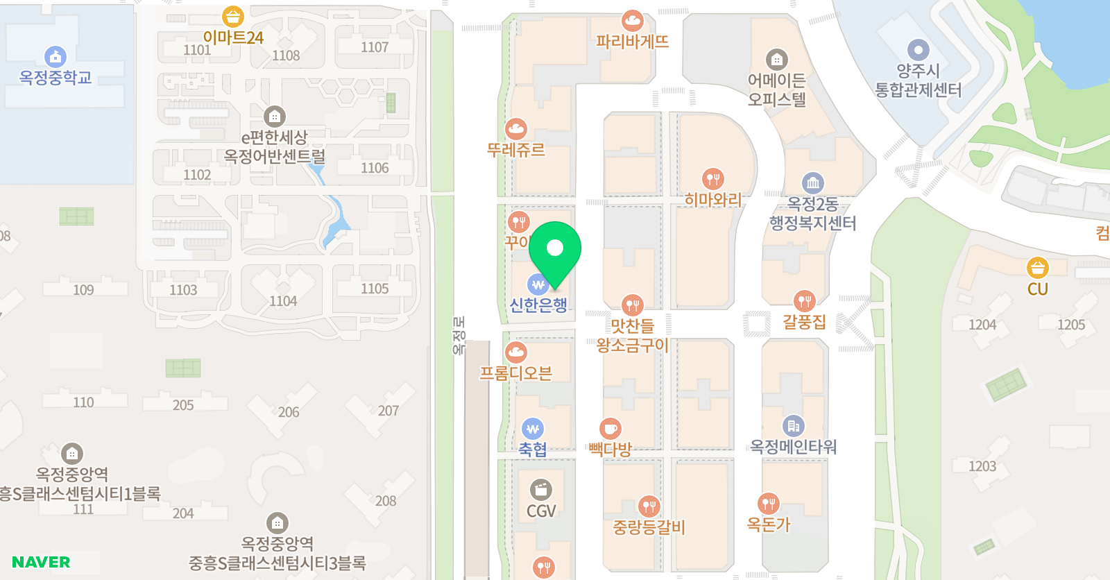 찬연기 아카데미 학원 위치