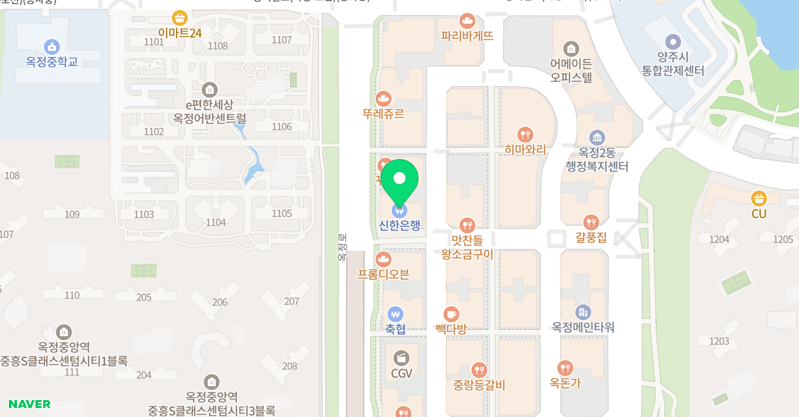 NBJ 줄넘기전문클럽 옥정 위치