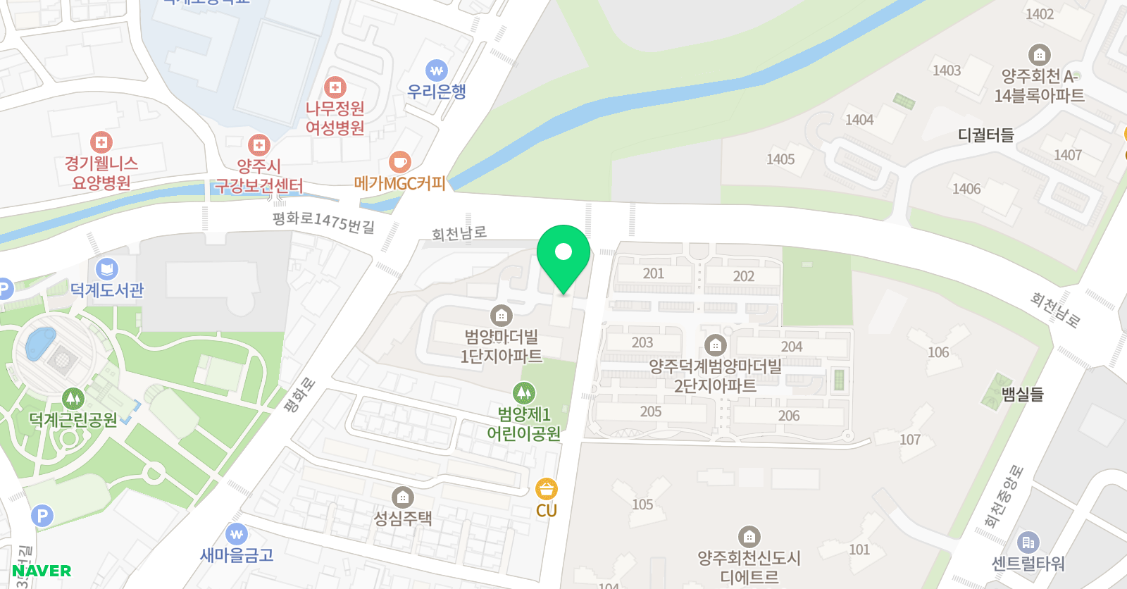 하이탑클래스 수학영어 공부방 위치