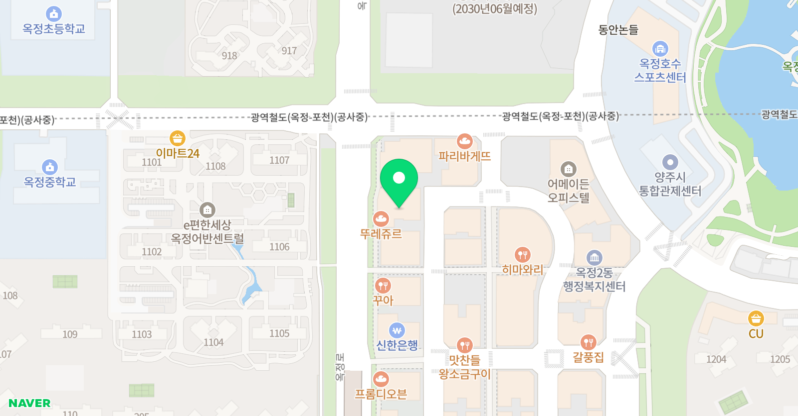 양주EIE 고려대학교국제 어학원 위치