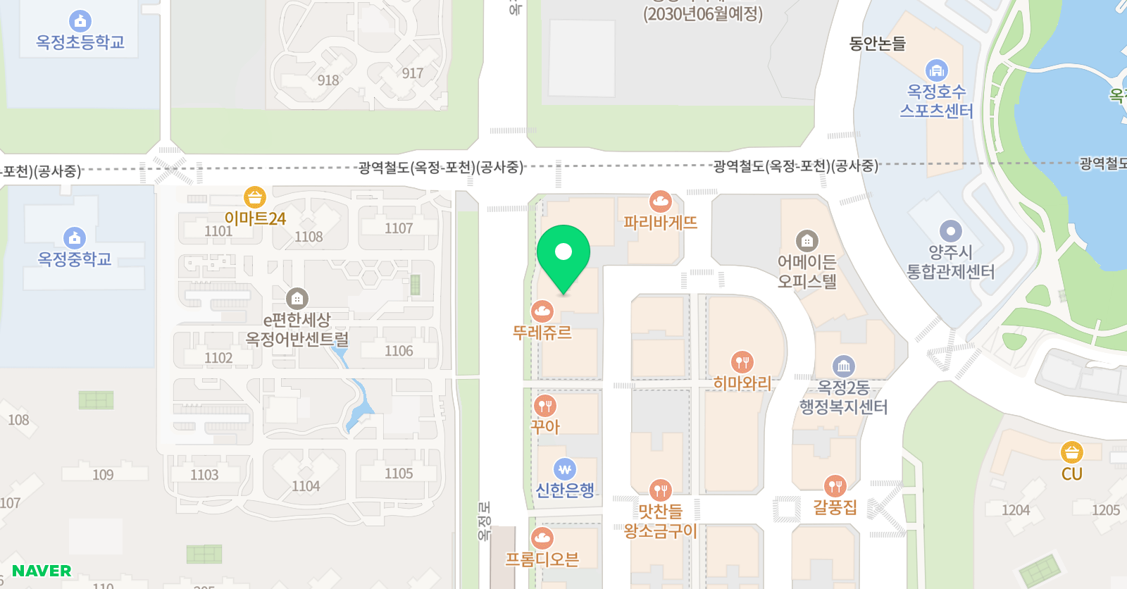 카리스 실용음악댄스학원 위치