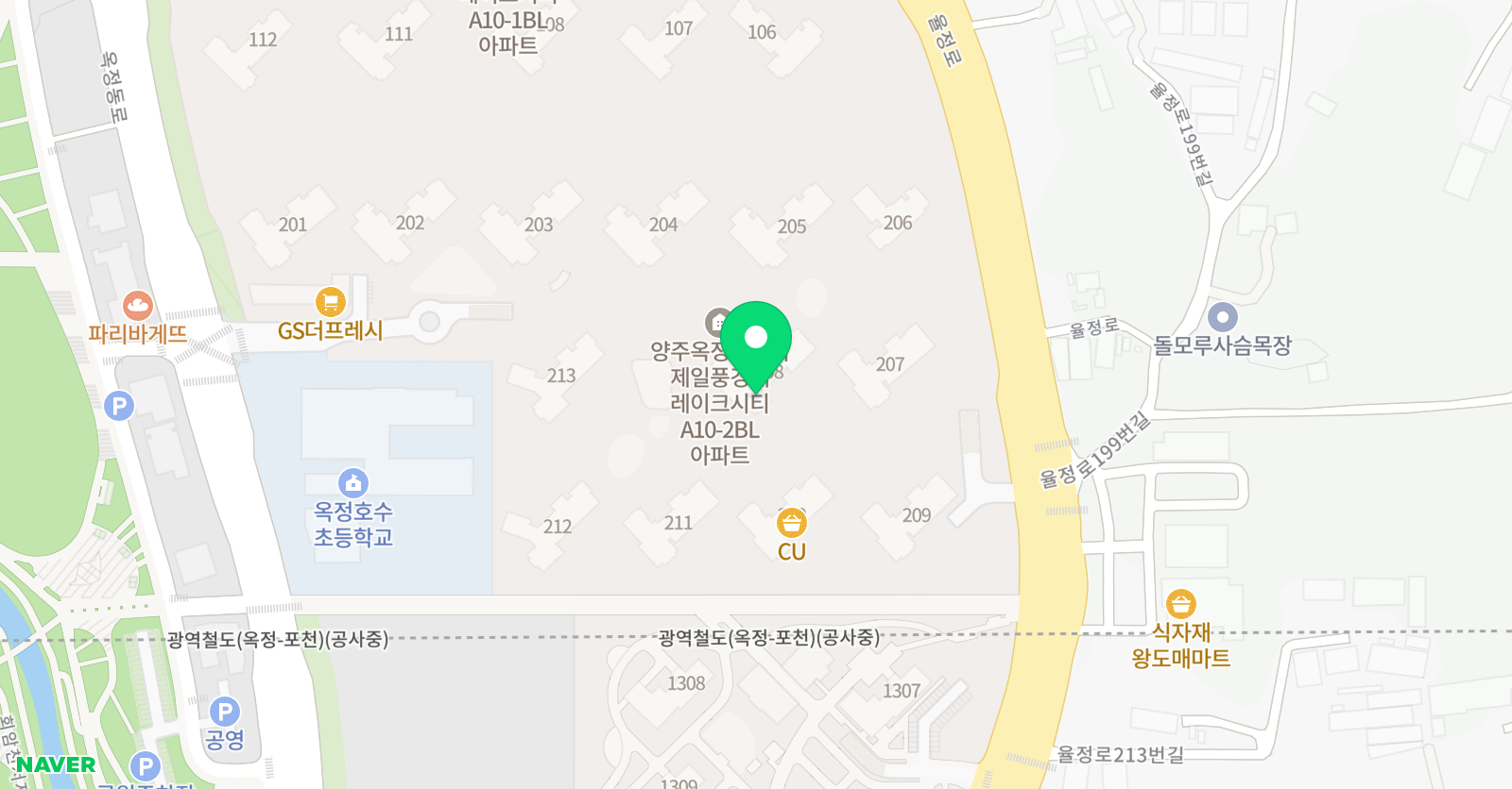 T클래스 제일풍경채 최강공부방 위치