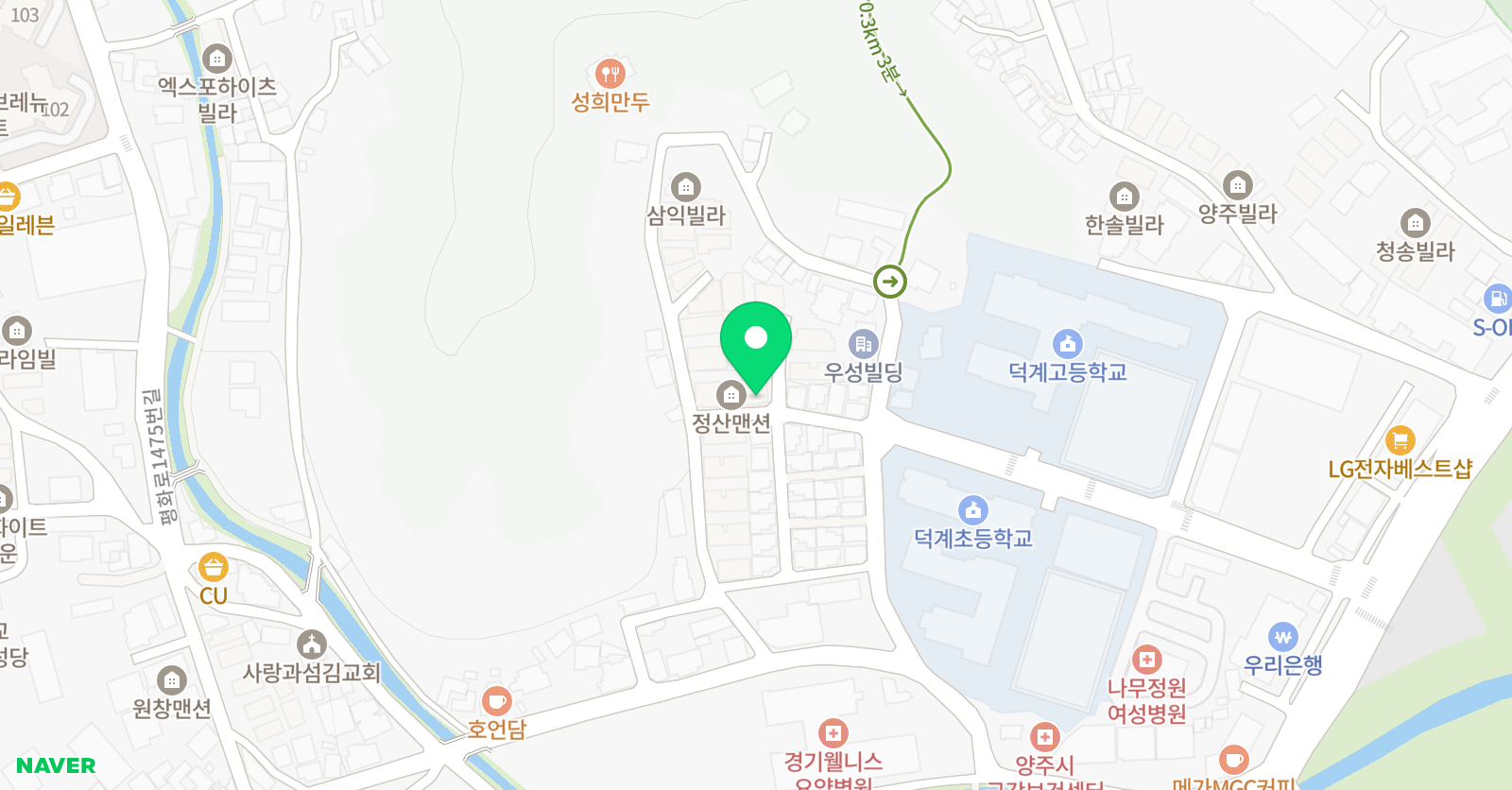 소울뮤직 음악교습소 위치