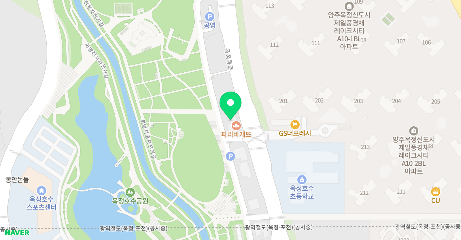 영웅KTIGERS 태권도 2관신관 위치
