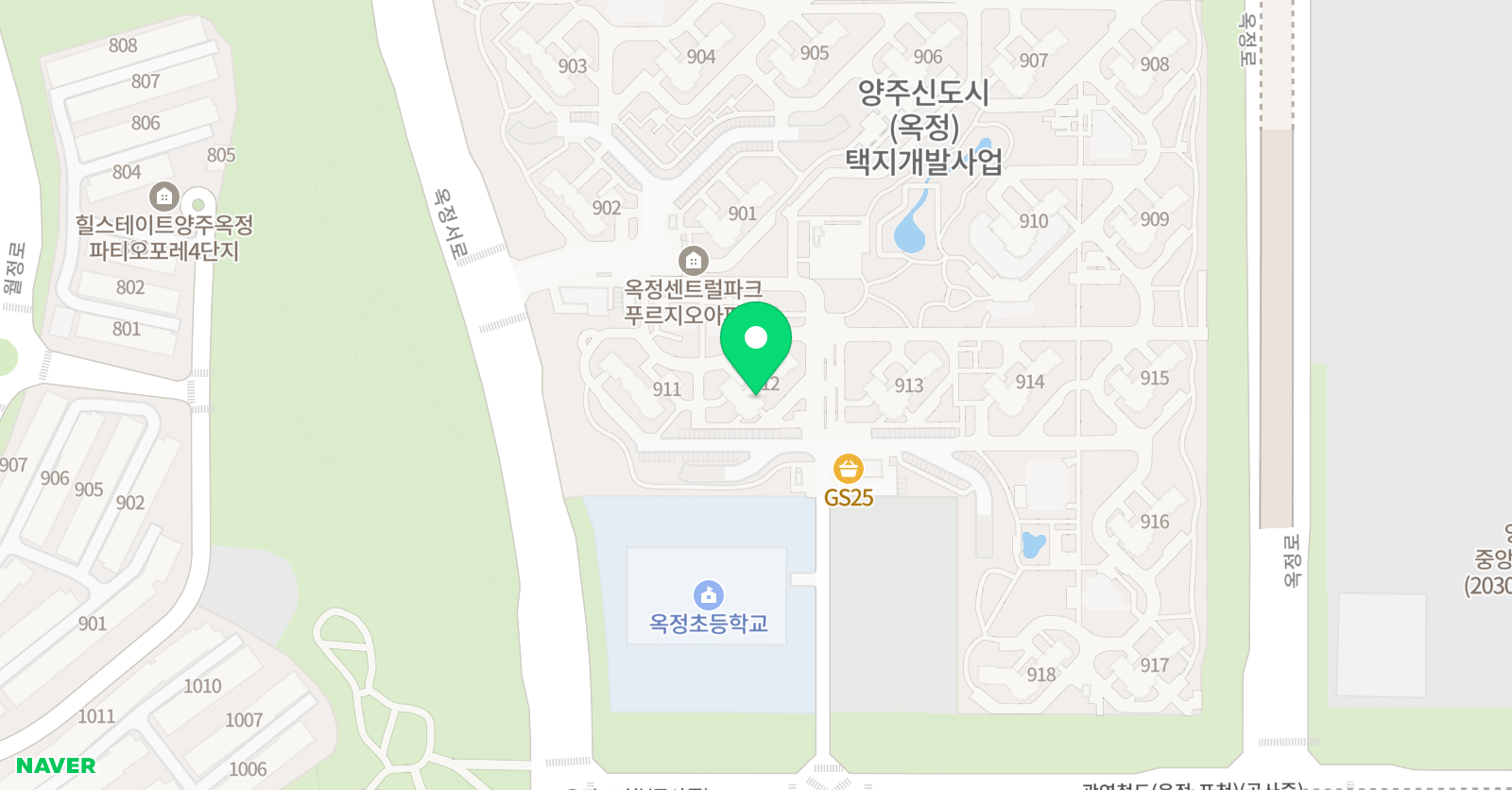 뮤엠 영어 옥정NEST 위치