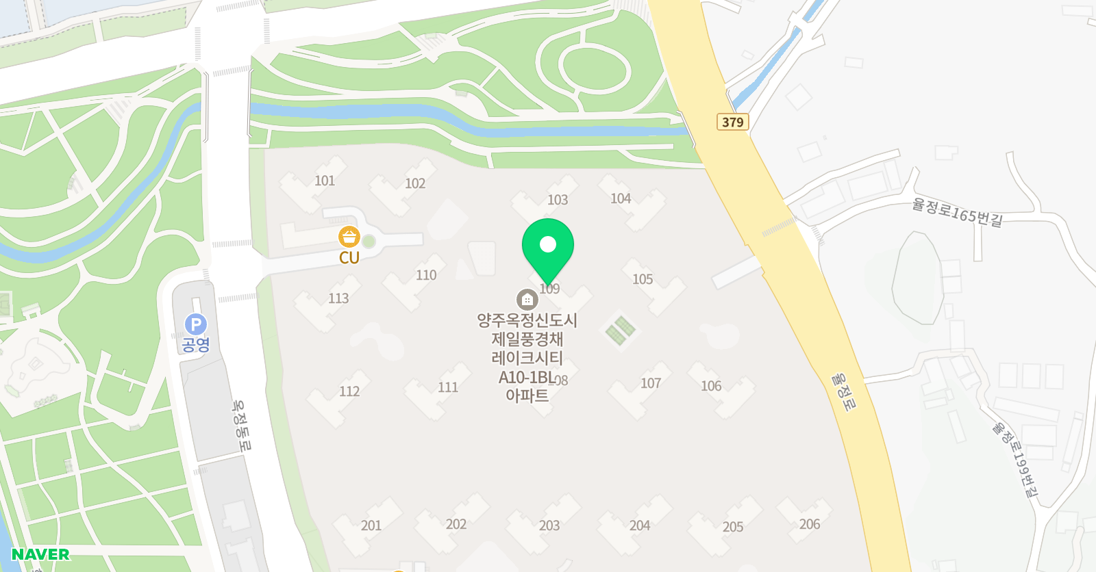기탄 사고력교실 옥정제일풍경채1차점 위치