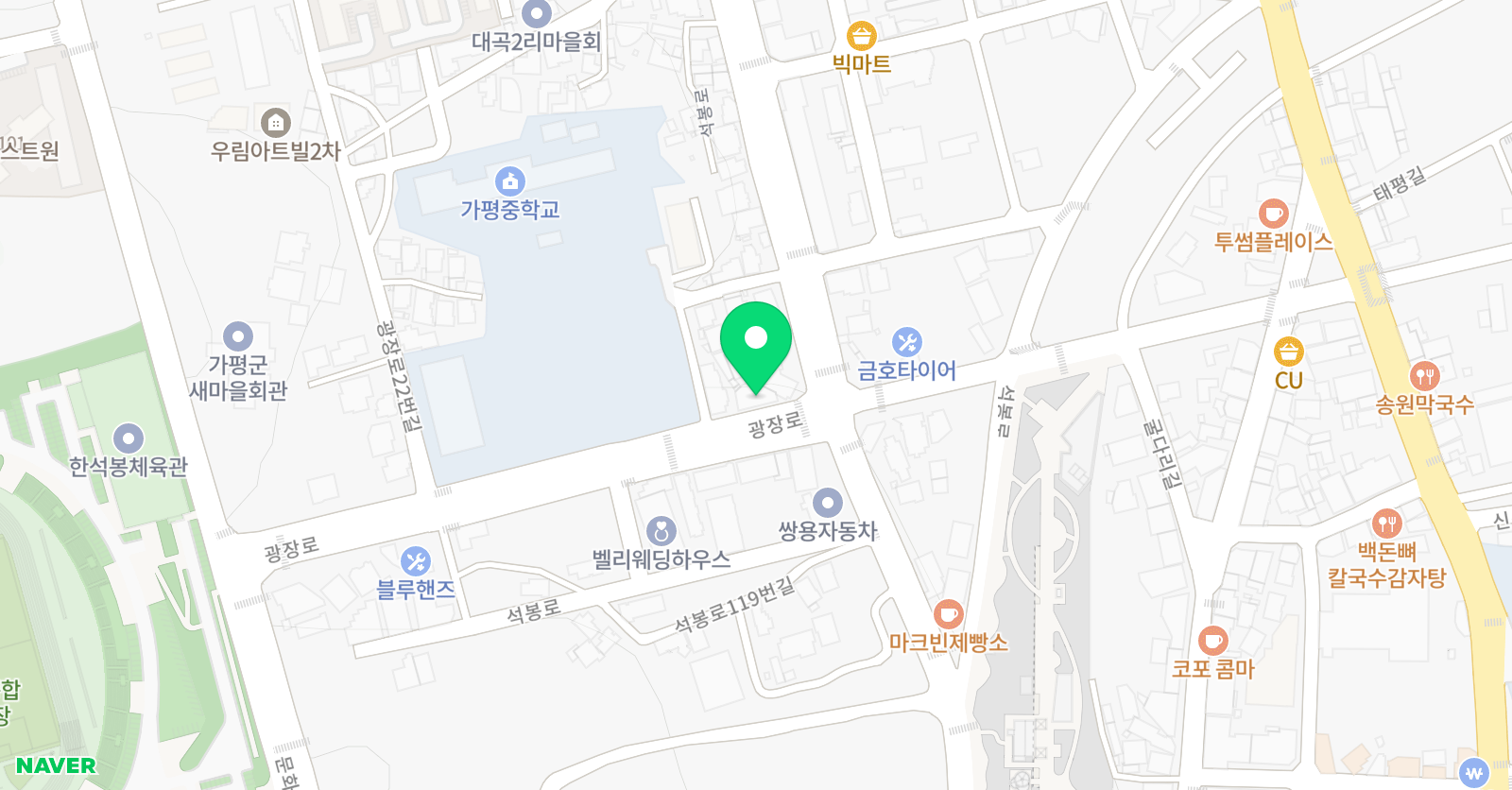 상상입시 학원 제2관 위치
