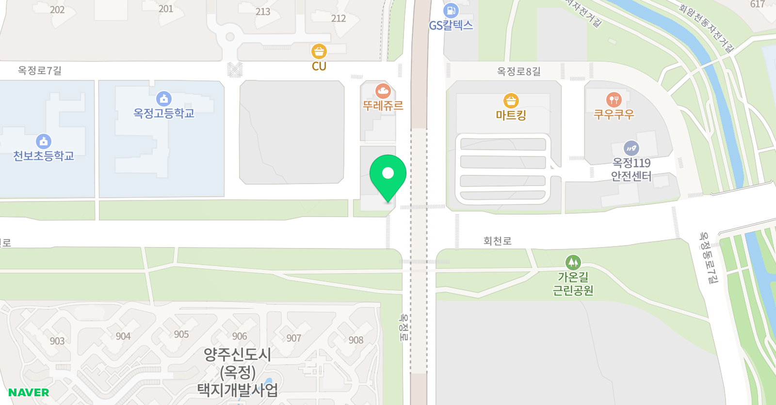 서울 학원 위치