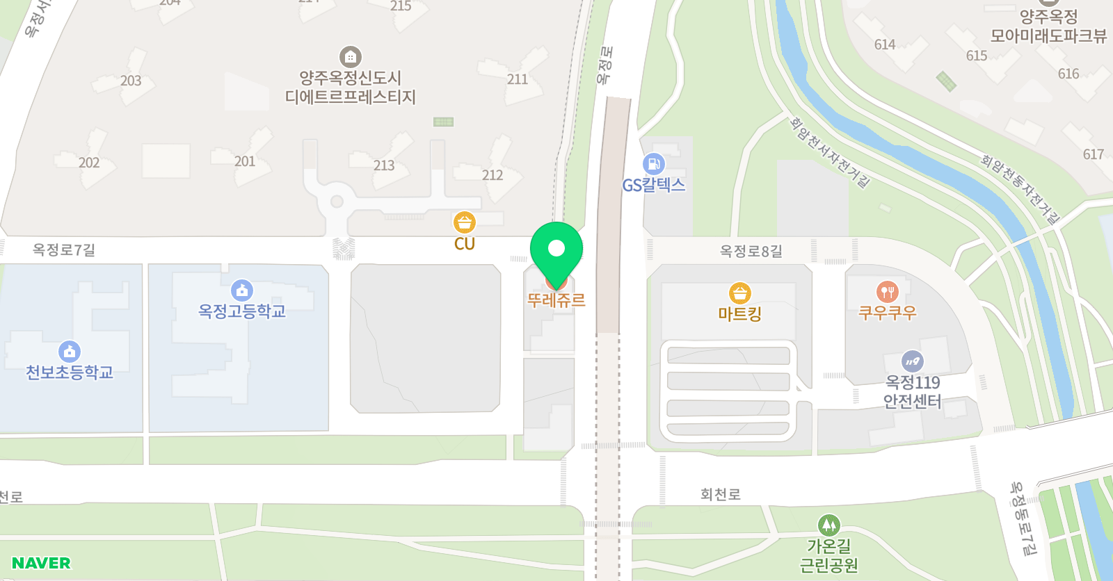 삼성영어셀레나 디에트르 학원 위치