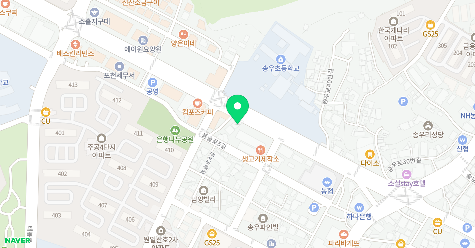 원벨리 댄스학원 위치