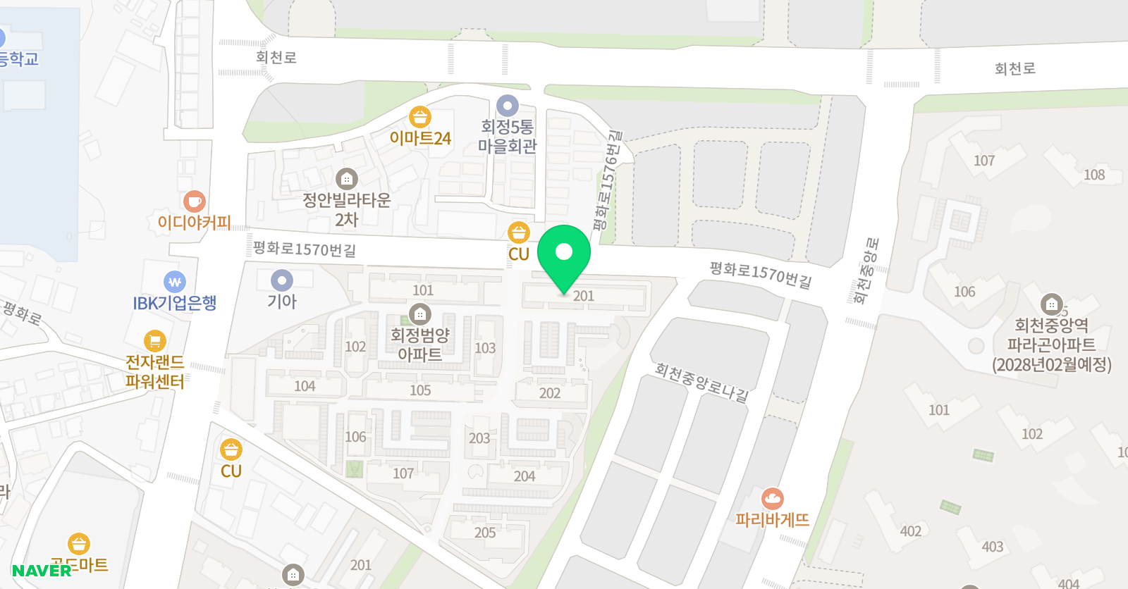 샘소리 영어 위치