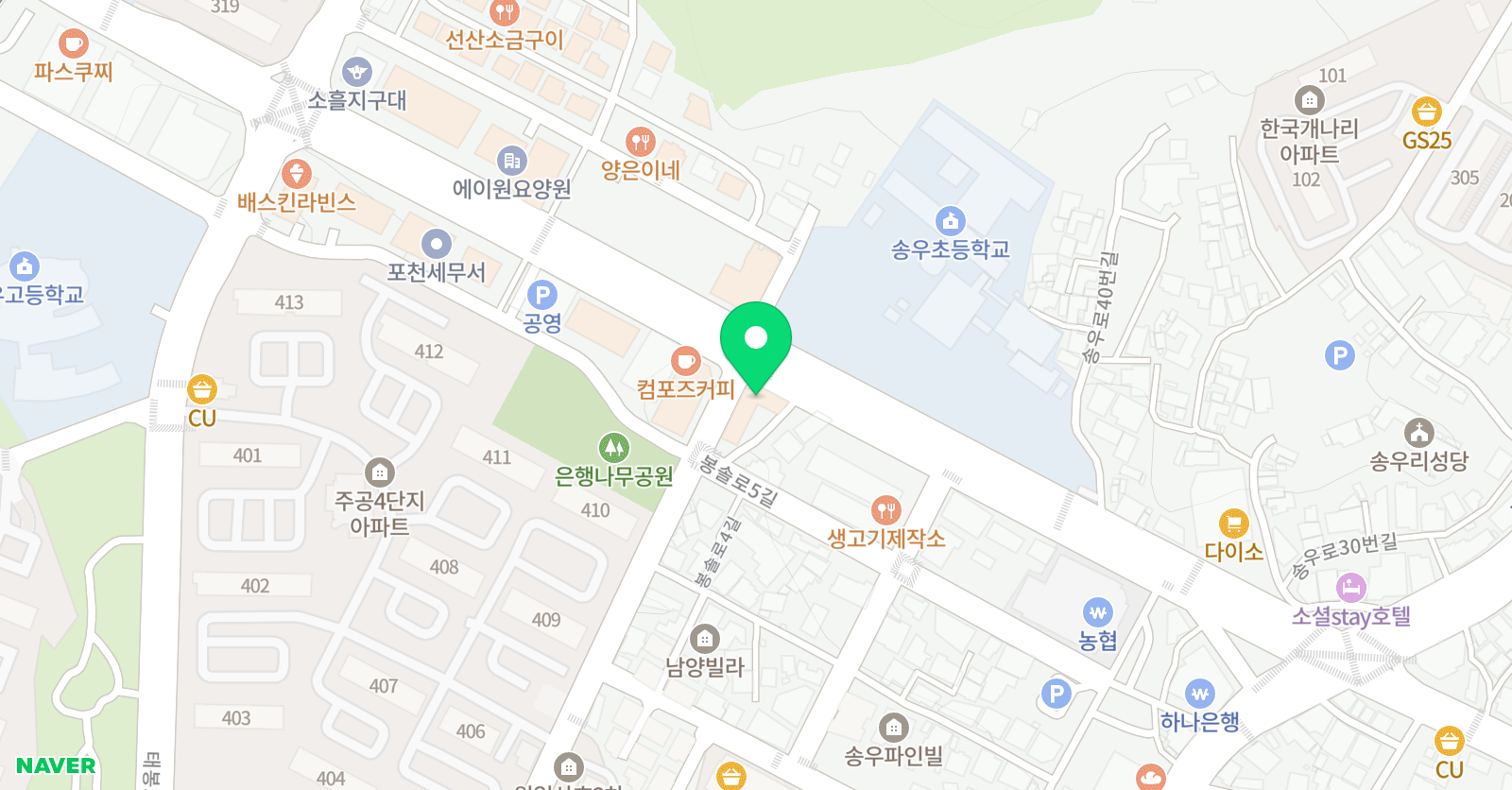 이화엠베스트 학원 위치