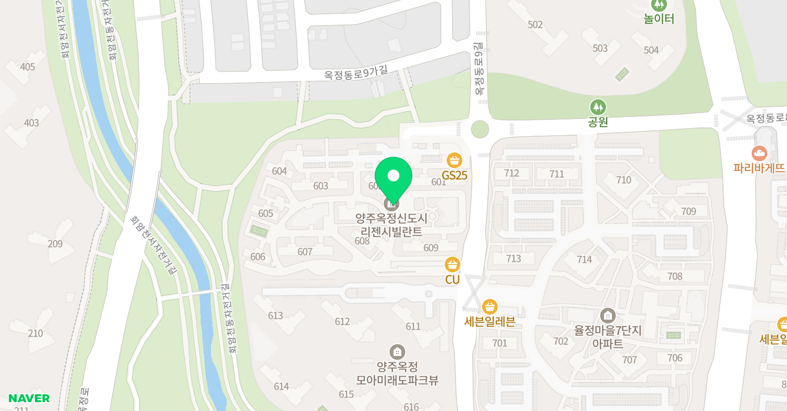 삼성영어셀레나 율정초교습소 위치