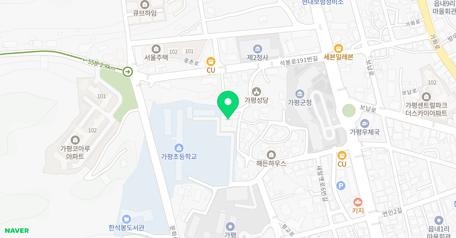 폭스바디 스튜디오 위치