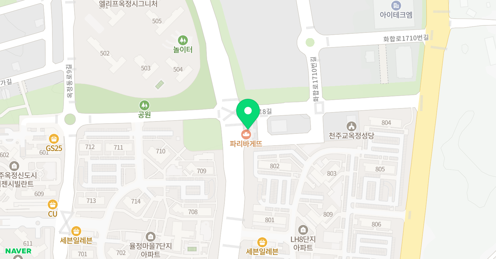 마스터키즈 어린이수영장 양주옥정점 위치