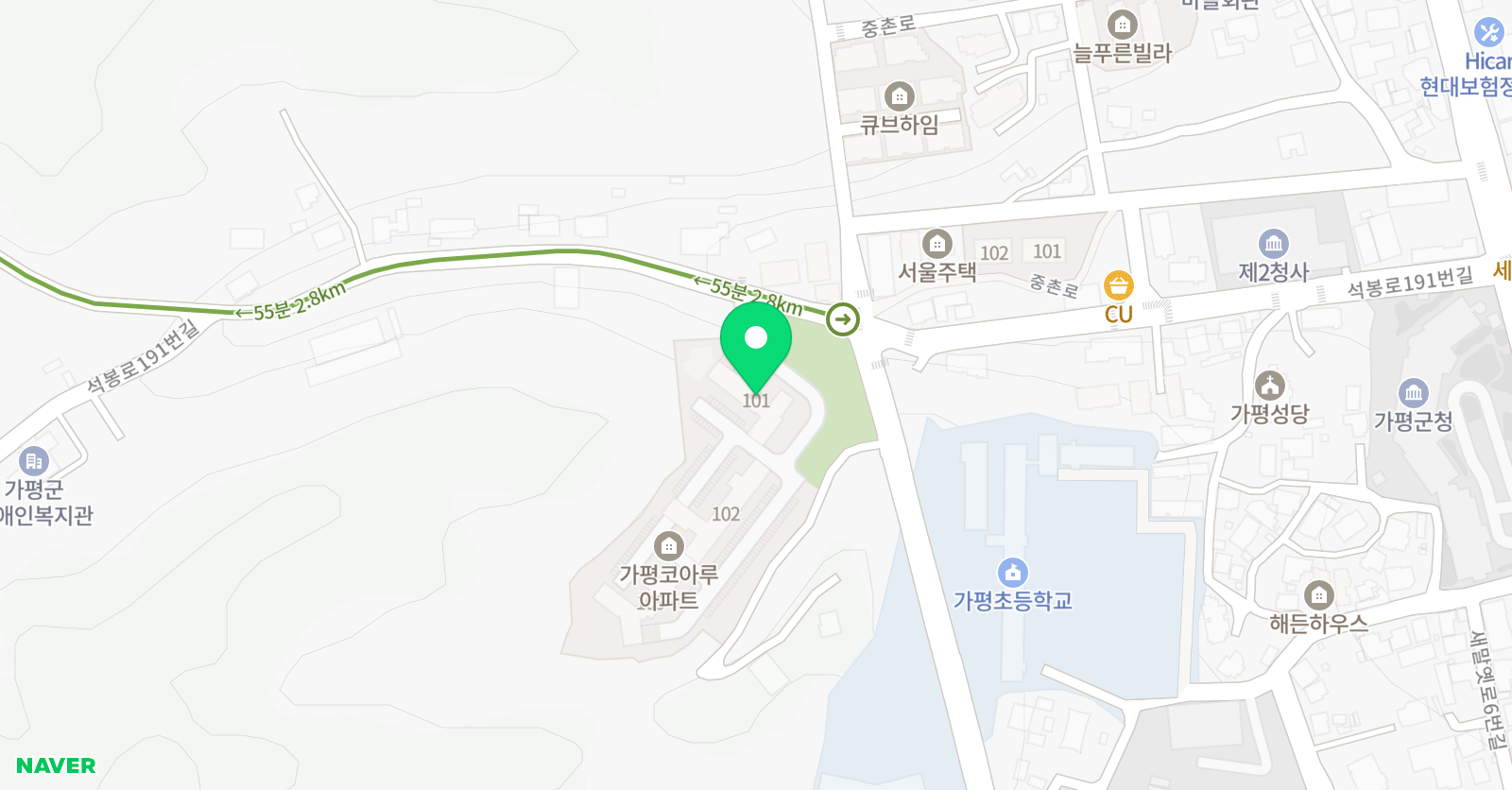 기탄 사고력교실 가평코아루점 위치