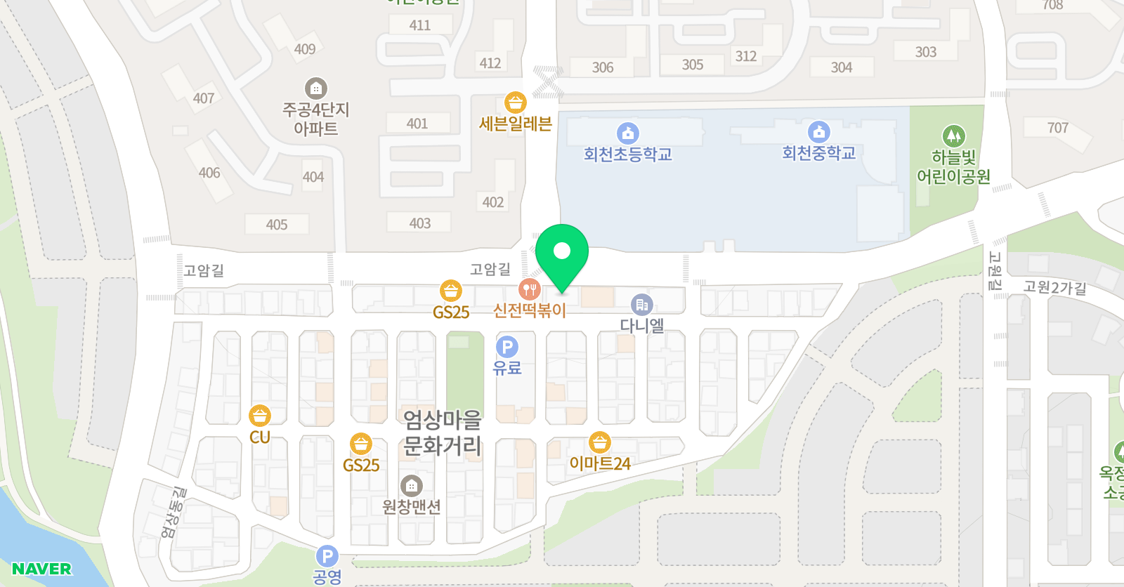 마스터즈 태권도 위치