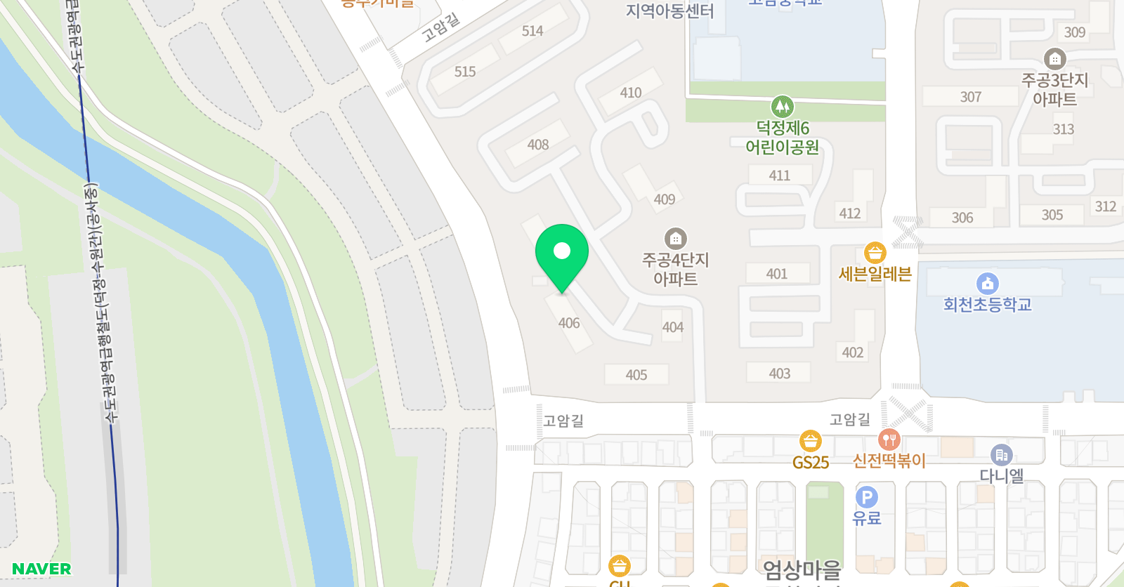 J&P 미술 위치