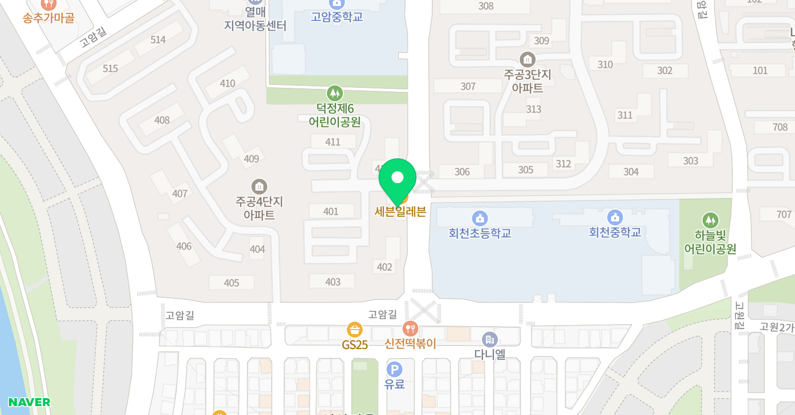 소리울 음악교습소 위치