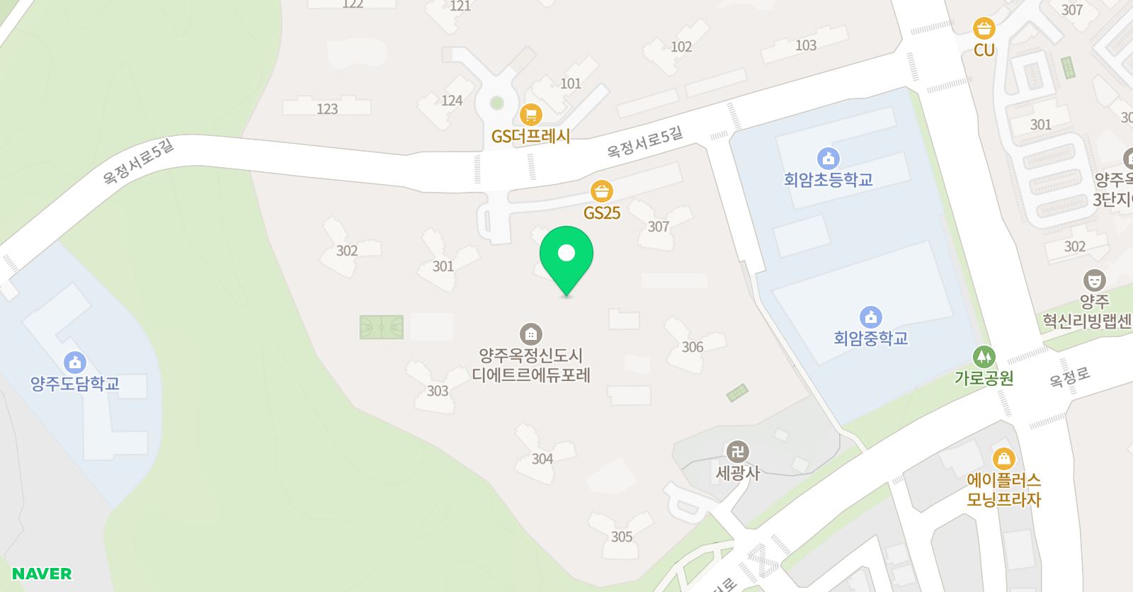 미래엔수학 옥정큐브교실 위치