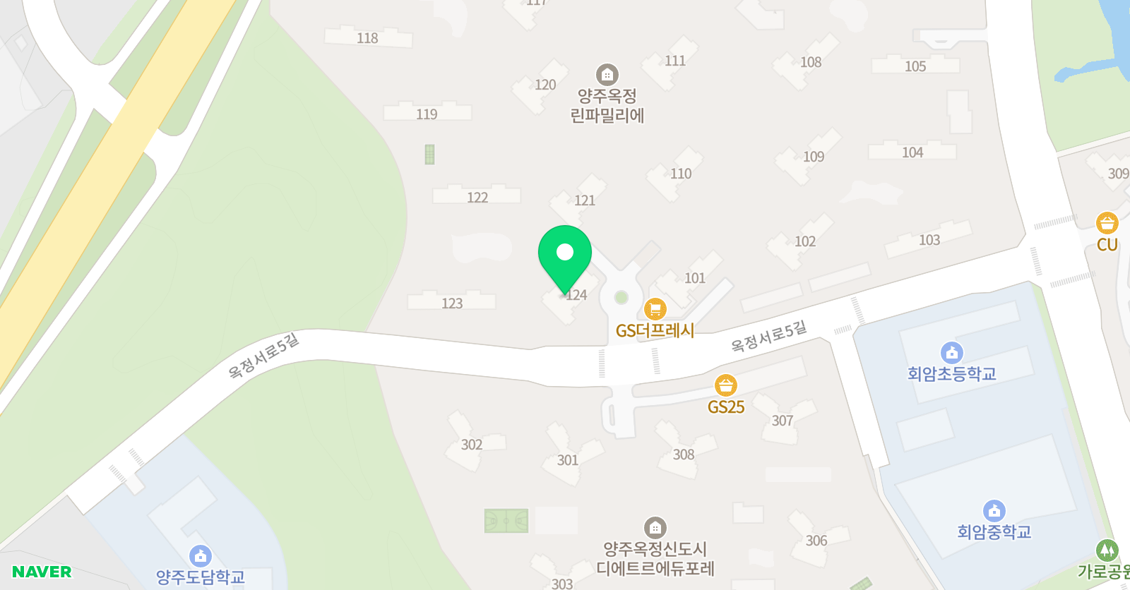 프라이드연세 영어국어학원 위치