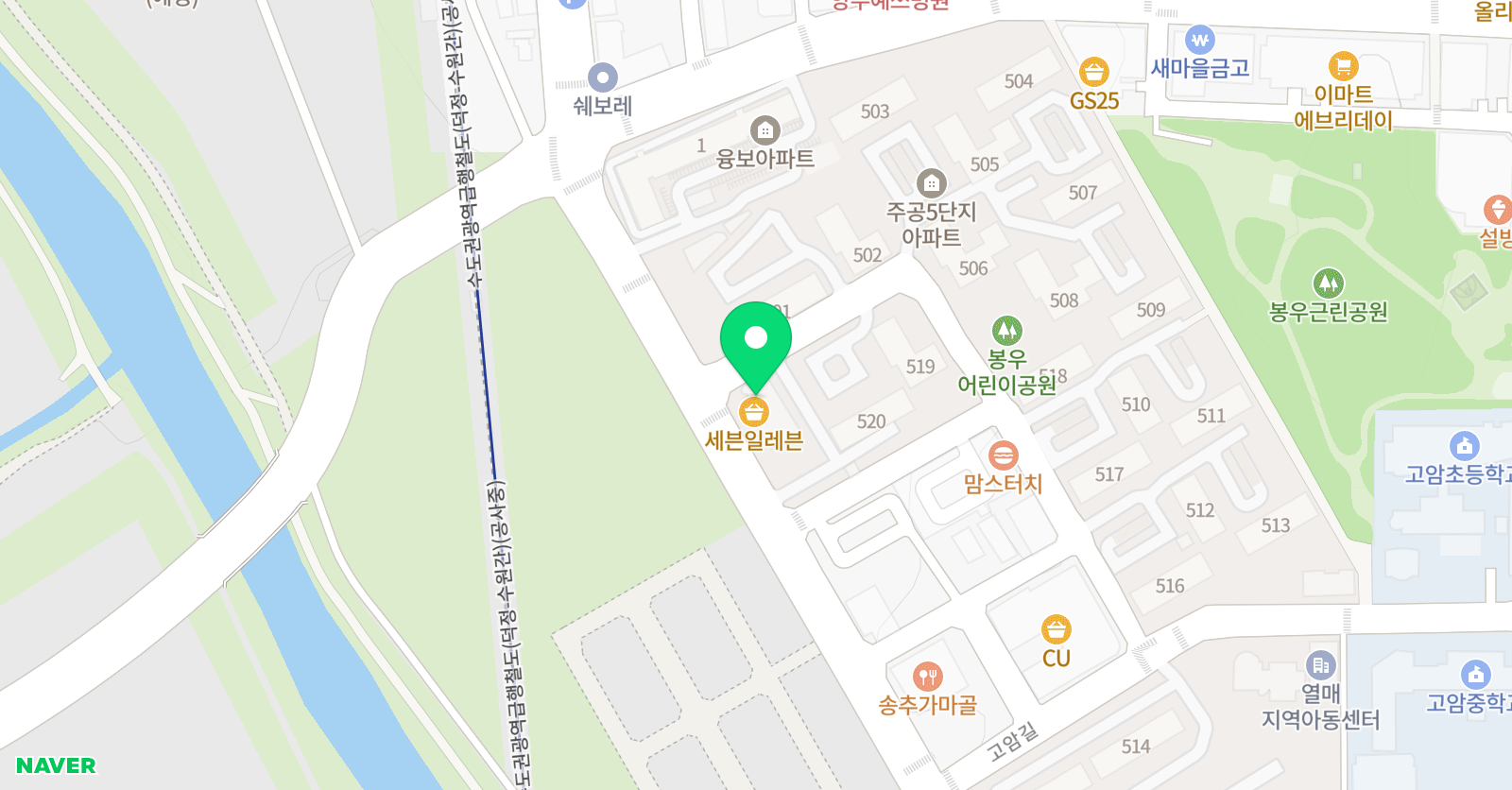 청담 학원 위치