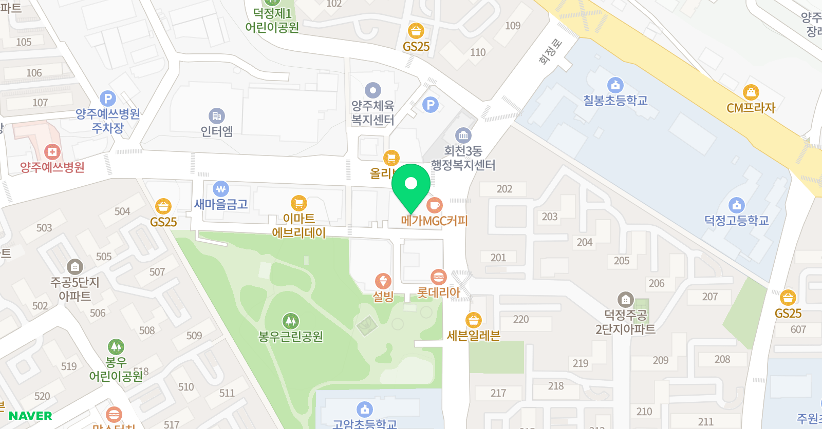 경희대삼성 태권도 위치