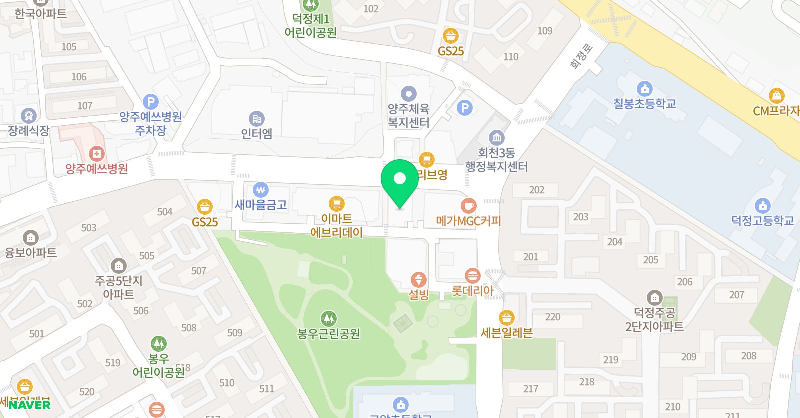 리버티영어회화 위치