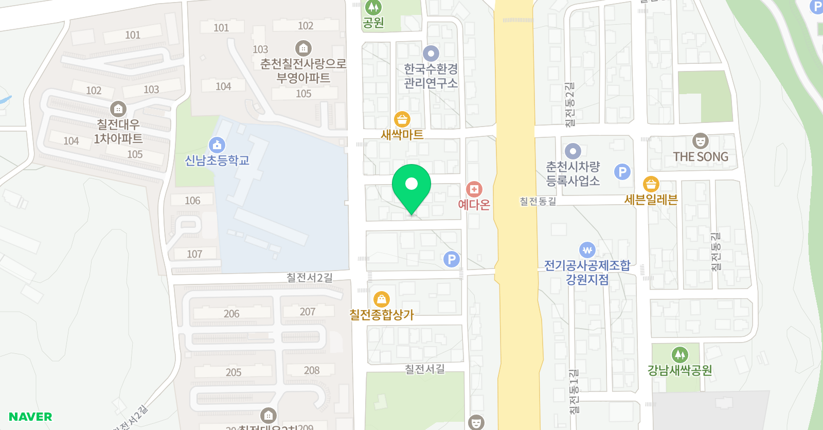 필 음악학원 위치