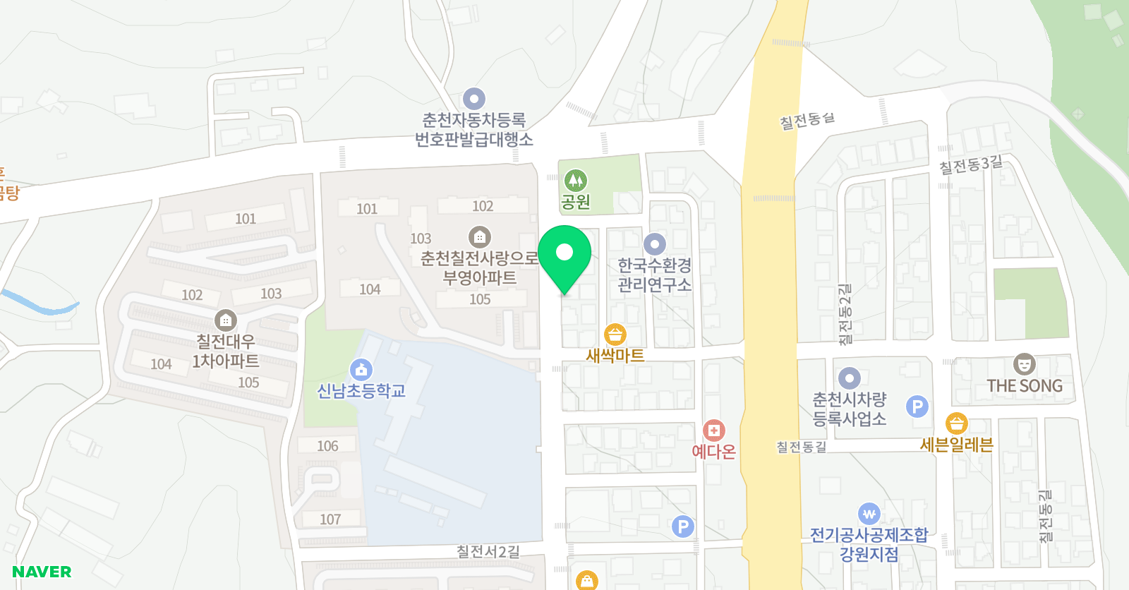 뮤직라움 음악학원 위치