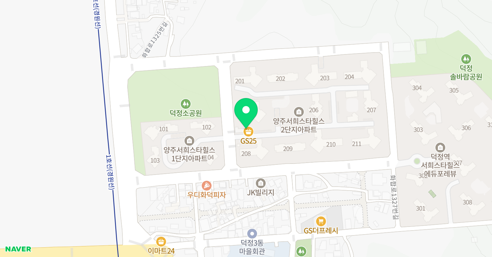 서희해법 수학 다니엘교습소 위치