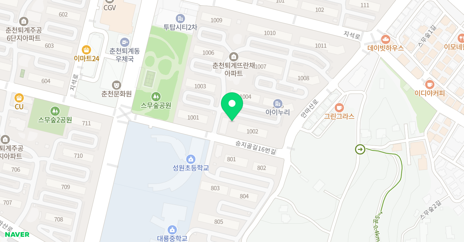 피아노아트 음악전문학원 위치