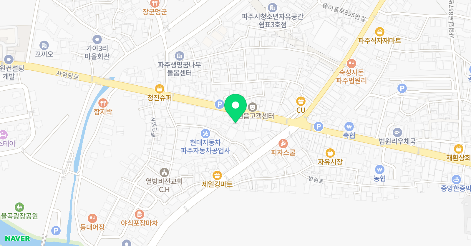 즐거운 음악학원 위치