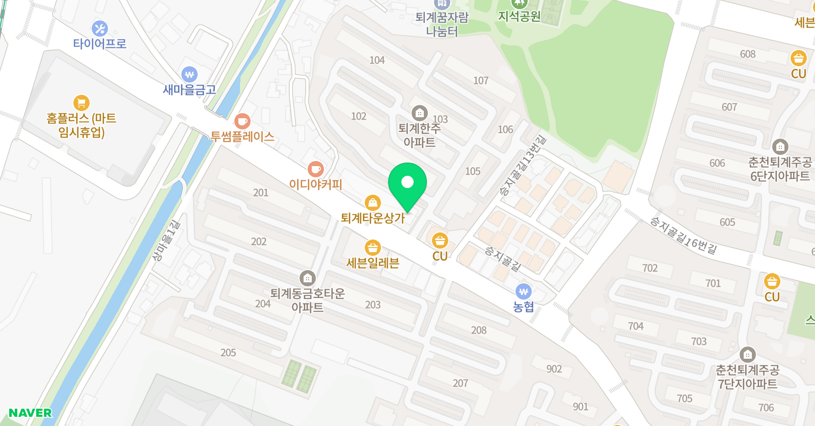태권도 퇴계체육관 위치