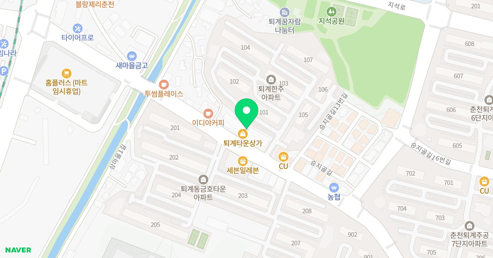 아이룰 학원 위치