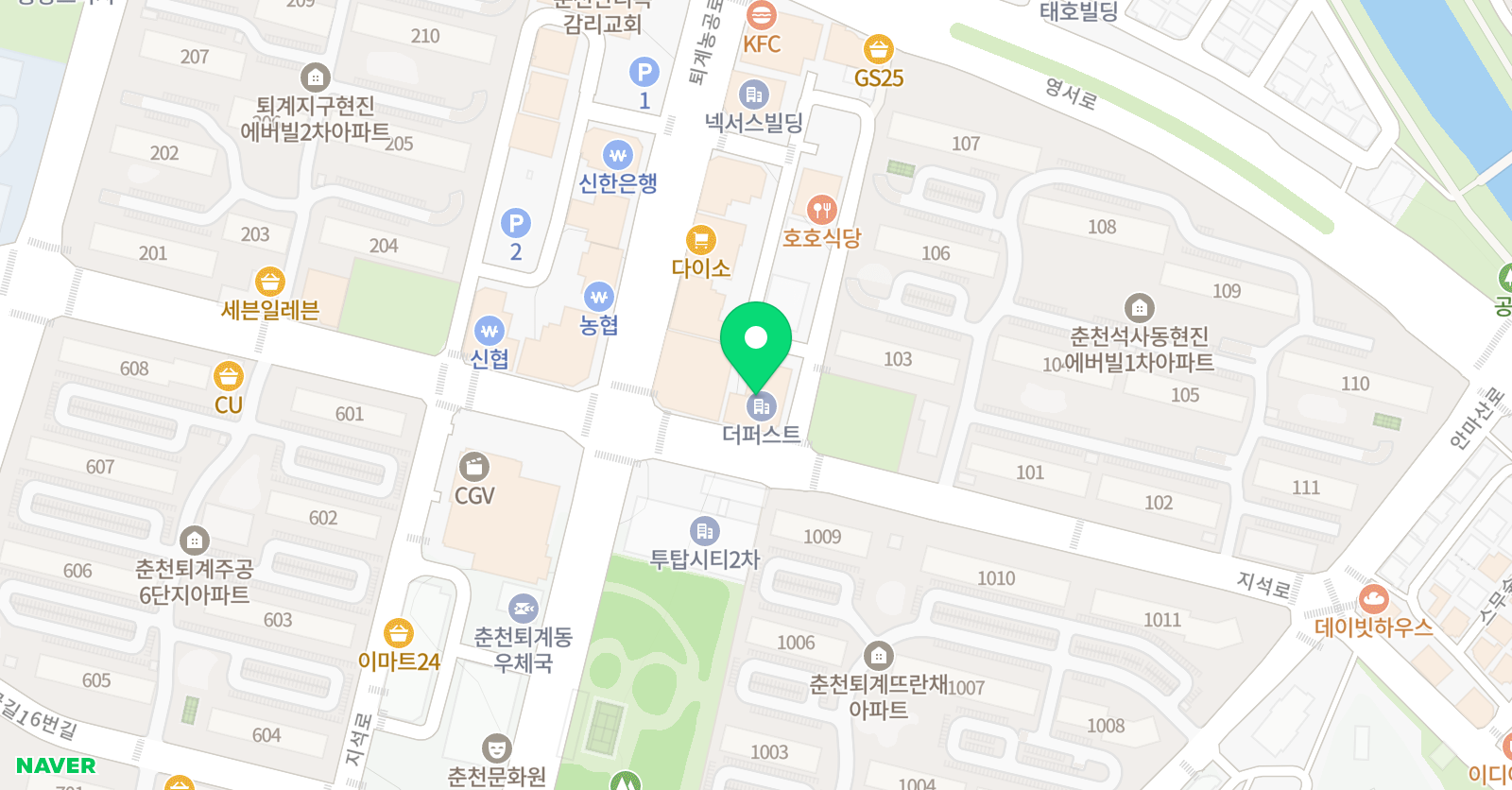 꿈꾸는피아노 위치