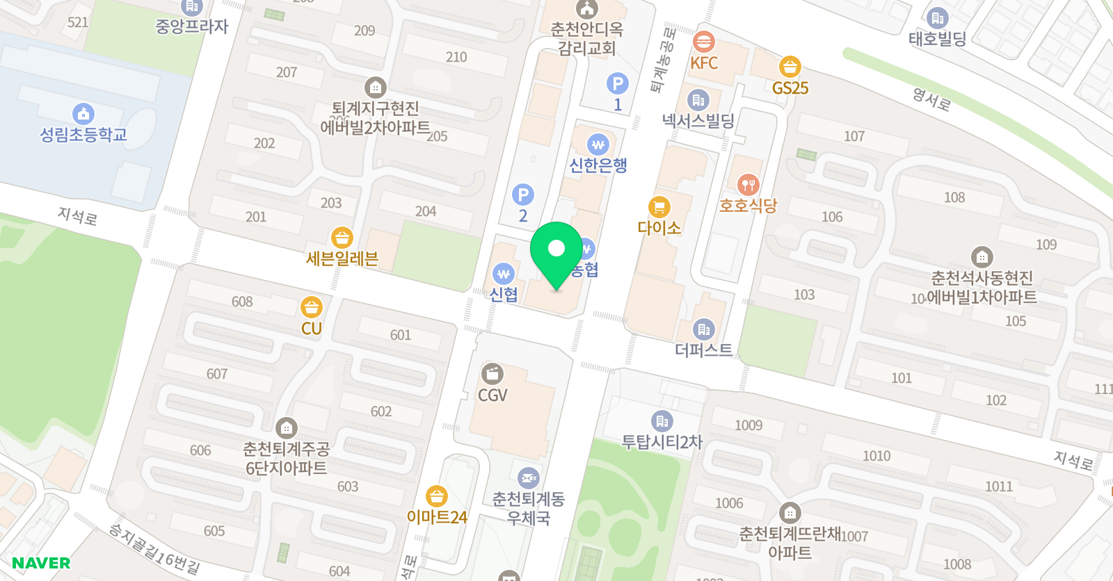 Red Stone Academy 학원 위치