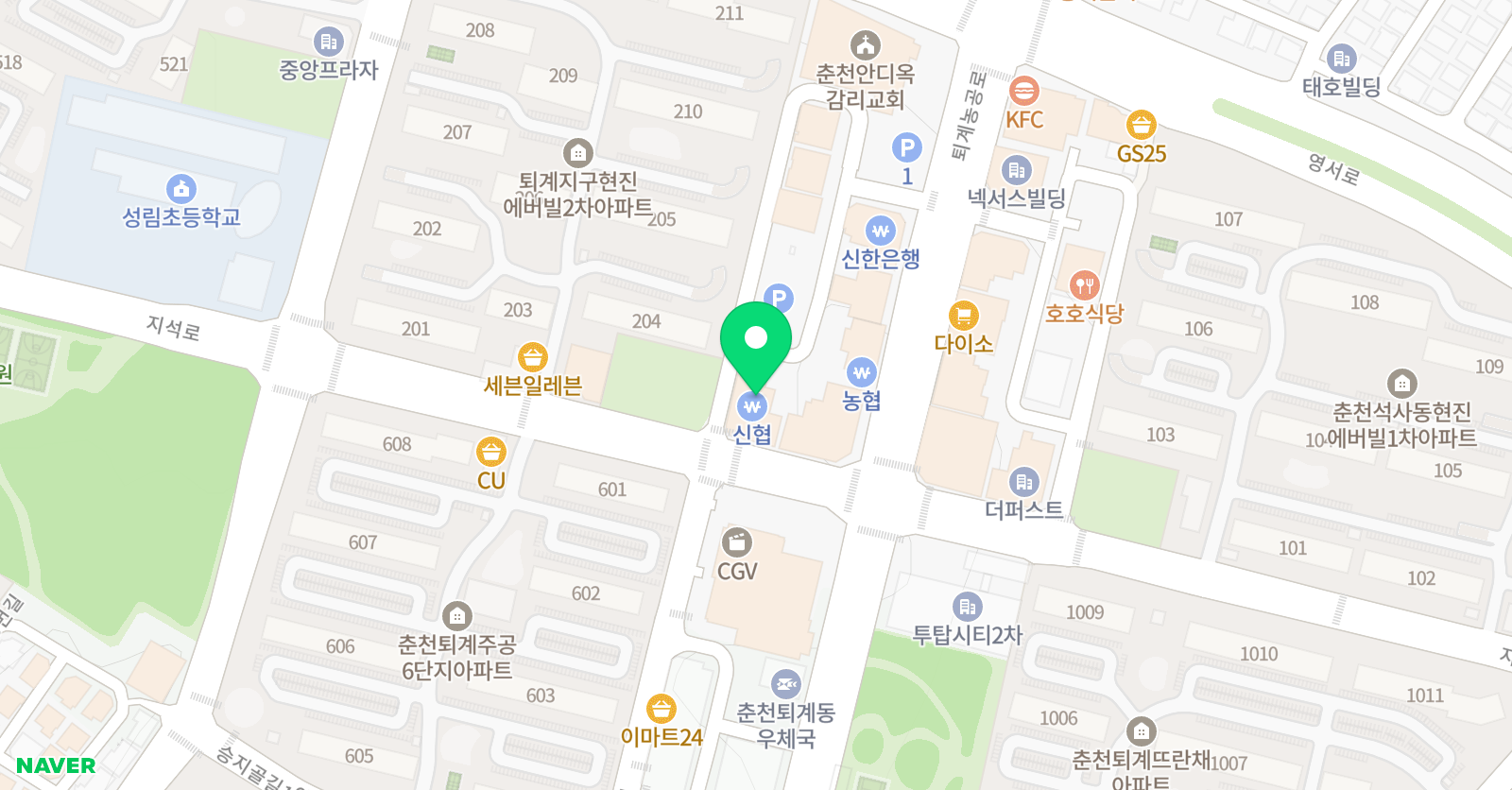 노아 영어학원 위치