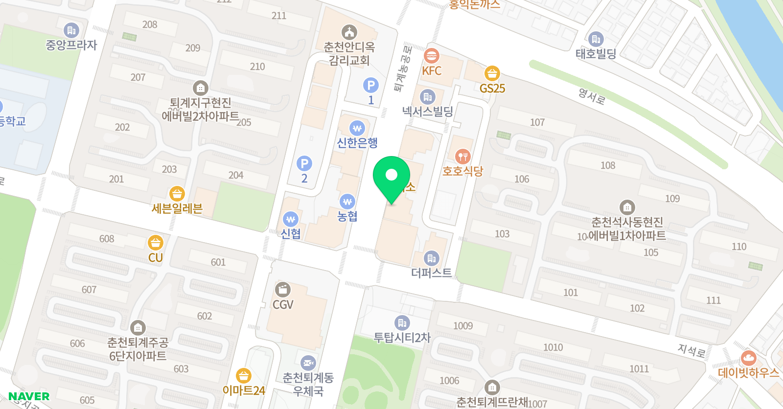 루이 실용음악학원 위치