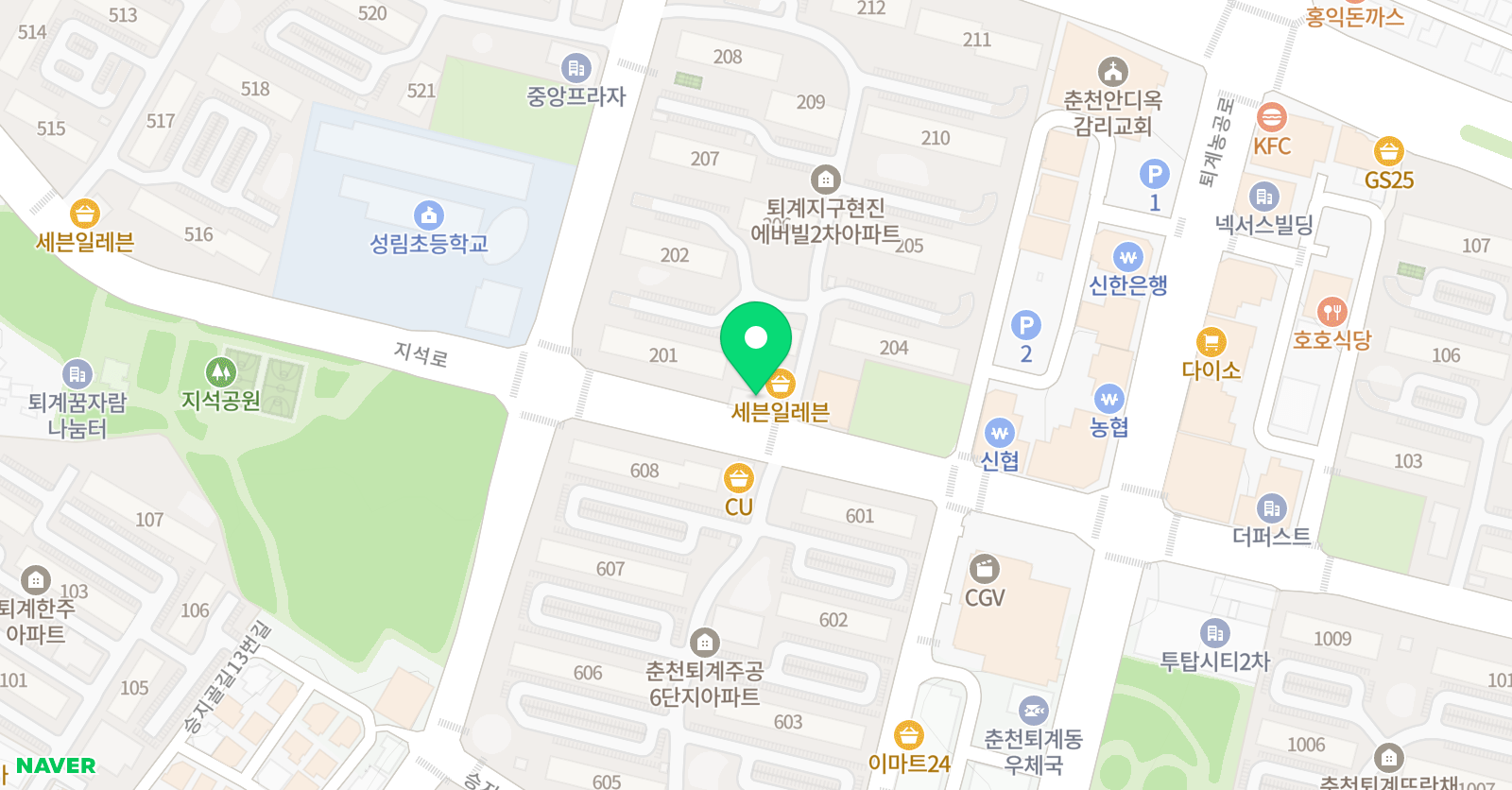 비하이 영어교습소 위치